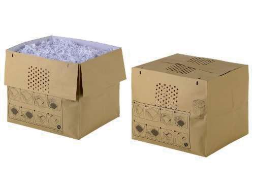 Rexel Expandable Shredder Waste Sacks Auto+ 750X/M (Pack 50)