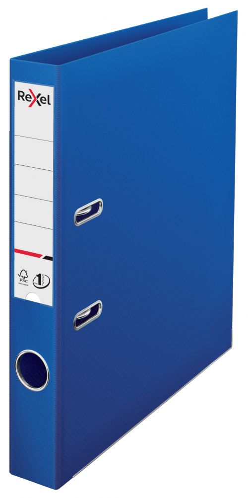 Rexel A4 Lever Arch File; Blue; 50mm Spine Width; No.1 Power - Outer carton of 10