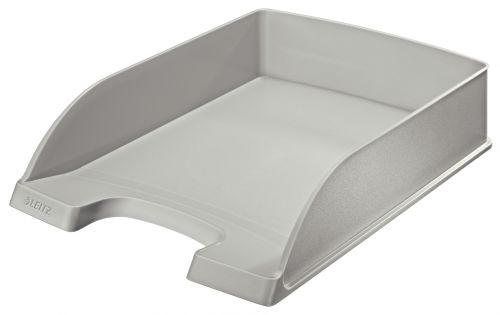 Leitz Plus Letter Tray, Standard. A4. Grey - Outer carton of 5