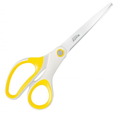 Leitz WOW Titanium Office Scissors. 205 mm. In blister pack. Yellow.