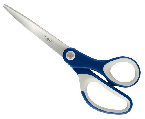 Leitz Titanium Quality Scissors 205 mm. In blister pack. Blue