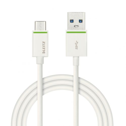 Leitz Complete USB-C to USB-A 3.1 Charging Data Cable 1m