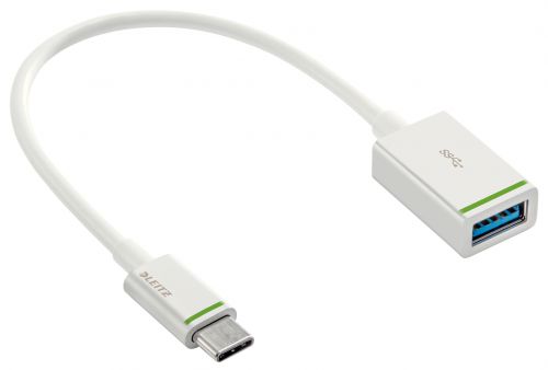 Leitz Complete USB-C to USB-A(F) 3.1 Charging Data Adapter 0,15m