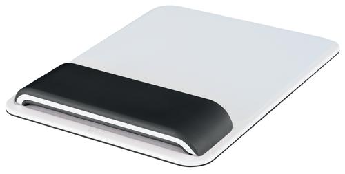 Leitz Ergo WOW Mouse Pad with Adjustable Wrist Rest. Black.
