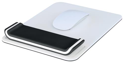 *** CLEARANCE ITEM - LIMITED STOCK AVAILABILITY AT THIS PRICE ***Leitz Ergo WOW Mouse Pad with Wrist Rest combines an ergonomic design with a mouse mat offering best-in-class tracking for optical and laser mice.A perfect solution for the ergonomically focused workstation. The wrist rest helps you to maintain your wrist posture as straight as possible to support health and comfort while improving performances. Energise your life at work and beyond.