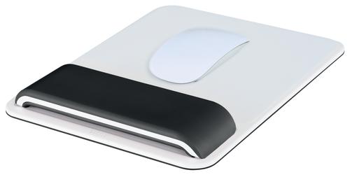 Leitz Ergo WOW Mouse Pad with Adjustable Wrist Rest Black | 31368J | ACCO Brands