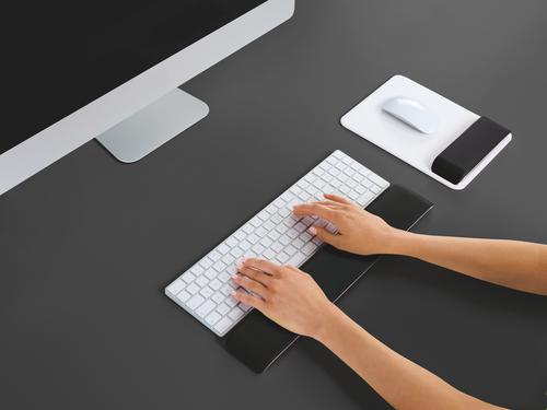 Leitz Ergo WOW Adjustable Keyboard Wrist Rest Black | 31372J | ACCO Brands