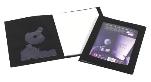 Rexel Presentation Display Book A3 Size 24 Pocket Black