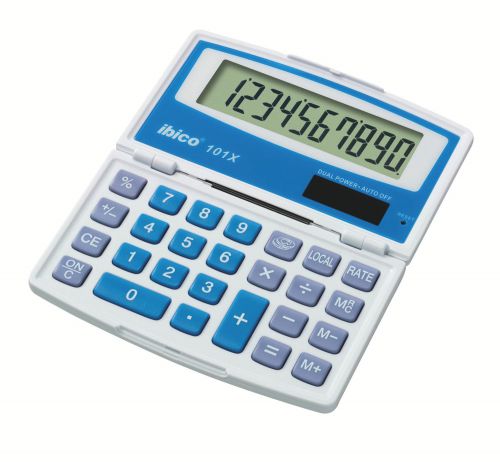 Ibico 101X Pocket Calculator (Blister Pack)