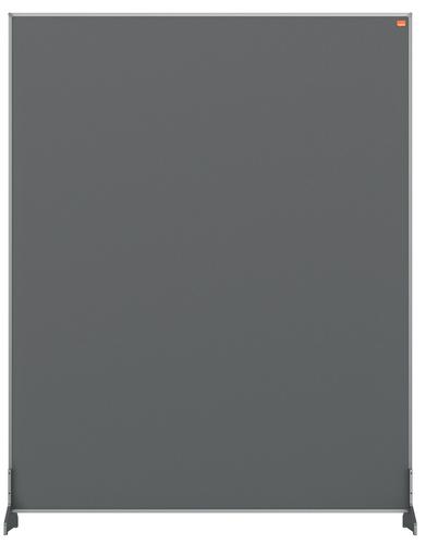 Nobo 1915502 Grey Impression Pro Desk Divider 800x1000mm