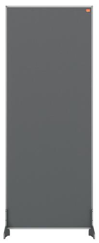 Nobo 1915504 Grey Impression Pro Desk Divider 400x1000mm | 31140J | ACCO Brands