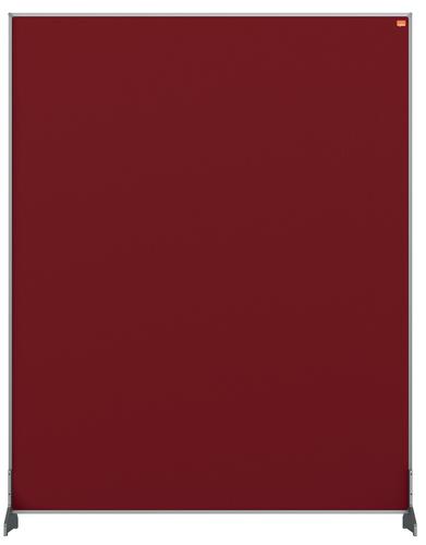 Nobo 1915512 Red Impression Pro Desk Divider 800x1000mm 31148J