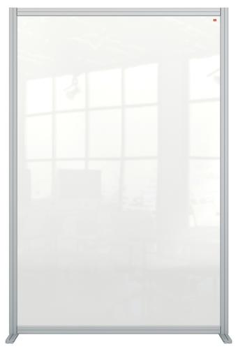 Nobo Premium Plus Clear Acrylic Protective Room Divider Screen Modular System 1200x1800mm Protective Screens OF1580