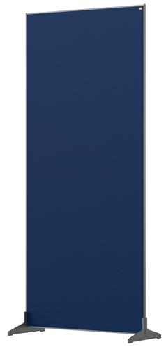 Nobo Impression Pro Free Standing Room Divider Screen Felt Surface 800x1800mm Blue