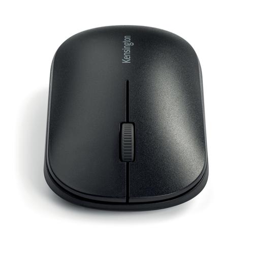 12082AC | The SureTrack™ Dual Wireless Mouse amplifies your productivity with more tracking surfaces, connectivity options, security and personalisation. The first low profile mouse to offer adaptable wireless connectivity options (2.4GHz, Bluetooth 3.0 and Bluetooth 5.0) to accommodate a wide range of computing devices, the SureTrack™ Dual Wireless Mouse also provides precision tracking on the most difficult surfaces. The ambidextrous 3-button design is equipped with AES 128-bit encryption, a triple DPI switch for simple cursor speed transitions, premium quiet buttons and multiple colour options.