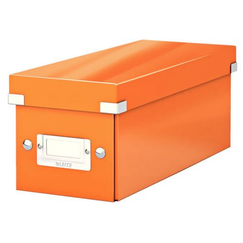 Leitz Click & Store CD Storage Box Orange