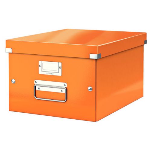 Leitz Click & Store Medium Storage and Transportation Box A4 Orange