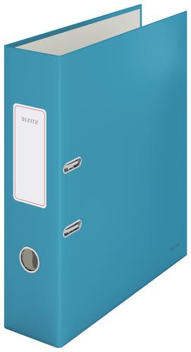 Leitz 180° Cosy Lever Arch File Soft Touch A4, 80mm width, Calm Blue - Outer carton of 6