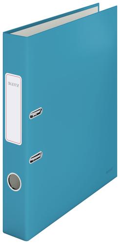 Leitz 180° Cosy Lever Arch File Soft Touch A4, 50mm width, Calm Blue - Outer carton of 6