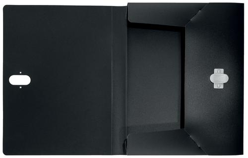 Leitz Recycle Box File A4. Black Pack 5 Document Boxes BF1401