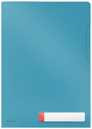Leitz Cosy Privacy Folder A4, Calm Blue - Outer carton of 12