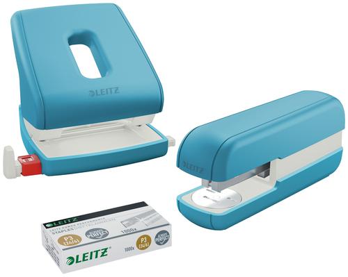 Leitz Cosy Stapler 30 sheets. Calm Blue Manual Staplers ST1607