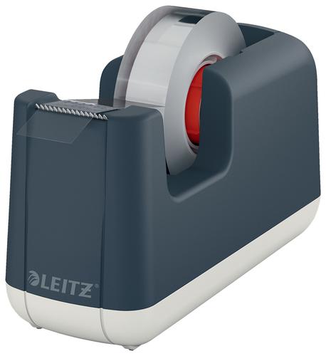 Leitz Cosy Tape Dispenser with Tape Heavy Base Velvet Grey 53670089