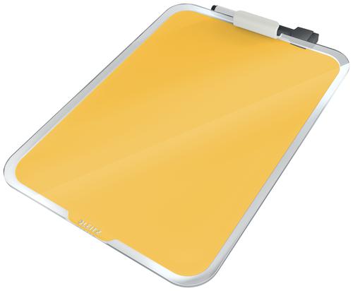 32655J - Leitz Cosy Glass Desktop Easel Warm Yellow