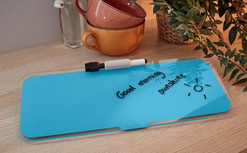 32653J - Leitz Cosy Glass Desk Notepad Calm Blue