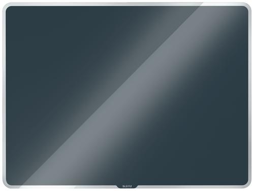 Leitz Cosy Magnetic Glass Whiteboard 600x400mm Velvet Grey 70420089