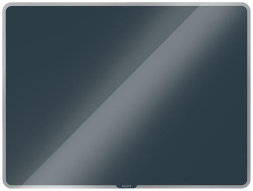 Leitz Cosy Magnetic Glass Whiteboard 800x600mm Velvet Grey
