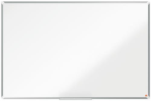 Nobo Premium Plus Magnetic Enamel Whiteboard Aluminium Frame 1500x1000mm 1915146 ACCO Brands