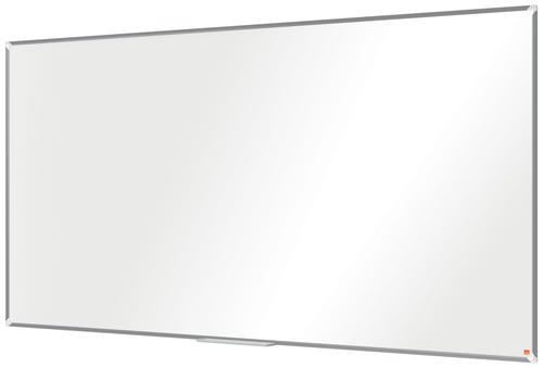 Nobo Premium Plus Magnetic Steel Whiteboard Aluminium Frame 2400x1200mm 1915163 Drywipe Boards 54695AC