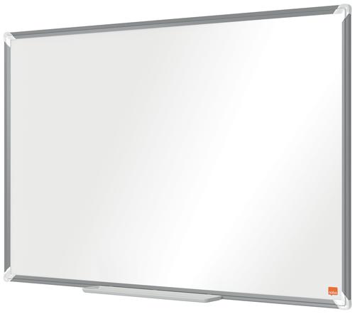 Nobo Premium Plus Non Magnetic Melamine Whiteboard Aluminium Frame 900x600mm 1915167  54723AC