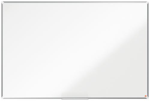 Nobo Premium Plus Non Magnetic Melamine Whiteboard Aluminium Frame 1800x1200mm 1915171  54751AC