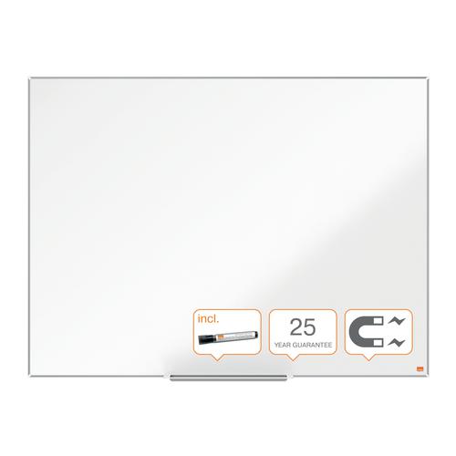 Nobo Impression Pro Enamel Magnetic Whiteboard 1200x900mm 1915396 NB61301 Buy online at Office 5Star or contact us Tel 01594 810081 for assistance