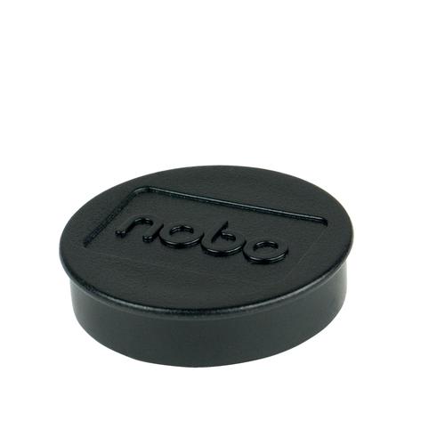 Nobo Whiteboard Magnets 38mm Black (Pack 10) - 1915312