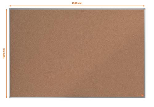 Nobo Essence Notice Board Cork 1500x1000mm - 1903966 22154AC Buy online at Office 5Star or contact us Tel 01594 810081 for assistance