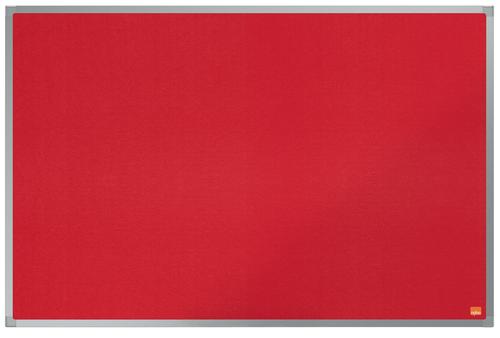 Nobo Essence Felt Notice Board 900x600mm Red