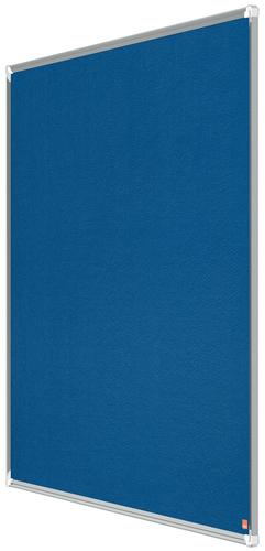 Nobo Premium Plus Felt Notice Board 1200 x 900mm Blue 1915189