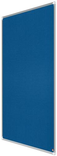 Nobo 1915190 Premium Plus Blue Felt Notice Board 1200x1200mm