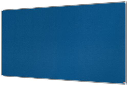 NB60865 Nobo Premium Plus Felt Notice Board 2400 x 1200mm Blue 1915193