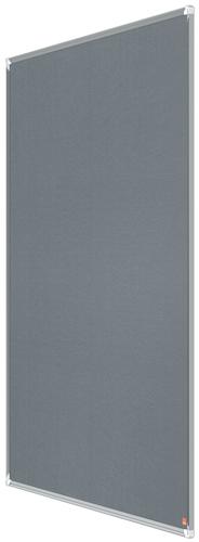 Nobo Premium Plus Grey Felt Noticeboard Aluminium Frame 1200x1200mm 1915197 55192AC Buy online at Office 5Star or contact us Tel 01594 810081 for assistance
