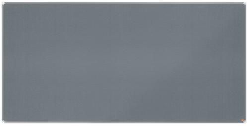 Nobo Premium Plus Grey Felt Noticeboard Aluminium Frame 2400x1200mm 1915200 ACCO Brands