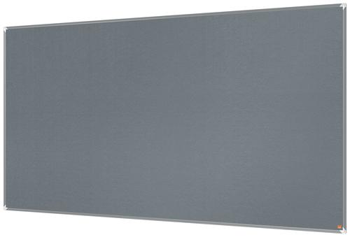 Nobo Premium Plus Grey Felt Noticeboard Aluminium Frame 2400x1200mm 1915200 55213AC