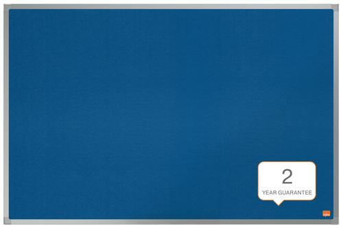 Nobo Essence Blue Felt Noticeboard Aluminium Frame 900x600mm 1915203 55227AC