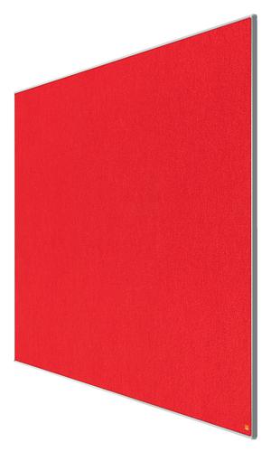 Nobo Impression Pro Widescreen Red Felt Noticeboard Aluminium Frame 1880x1060mm 1915423 54989AC Buy online at Office 5Star or contact us Tel 01594 810081 for assistance