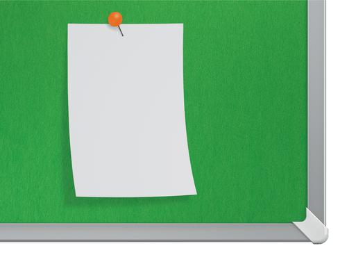 Nobo Impression Pro Widescreen Green Felt Noticeboard Aluminium Frame 710x400mm 1915424 55031AC Buy online at Office 5Star or contact us Tel 01594 810081 for assistance