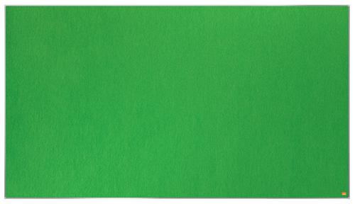 Nobo Impression Pro Widescreen Green Felt Noticeboard Aluminium Frame 1550x870mm 1915427 55052AC Buy online at Office 5Star or contact us Tel 01594 810081 for assistance