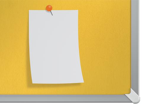 Nobo Impression Pro Widescreen Yellow Felt Noticeboard Aluminium Frame 710x400mm 1915429 54996AC Buy online at Office 5Star or contact us Tel 01594 810081 for assistance